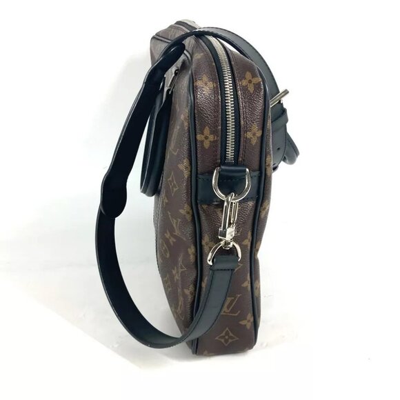 LOUIS VUITTON M52005 MonogramMacassar Porto Document Voyage PDV PM 2WAY HandBag - Picture 8 of 16